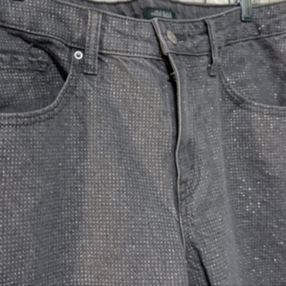 Women Bling Gray Mid-Rise 90's Relaxed Straight Jeans Wild Fable Denim - Picture 5 of 17